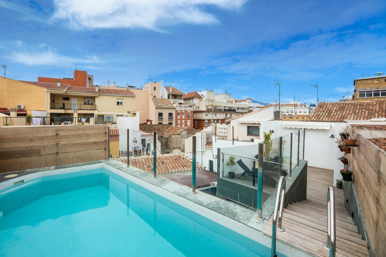New Levante Pool & Museums Apartament マラガ エクステリア 写真